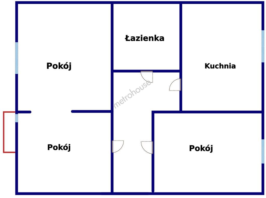 Flat  for sale, Łódź, Górna, Kosmonautów