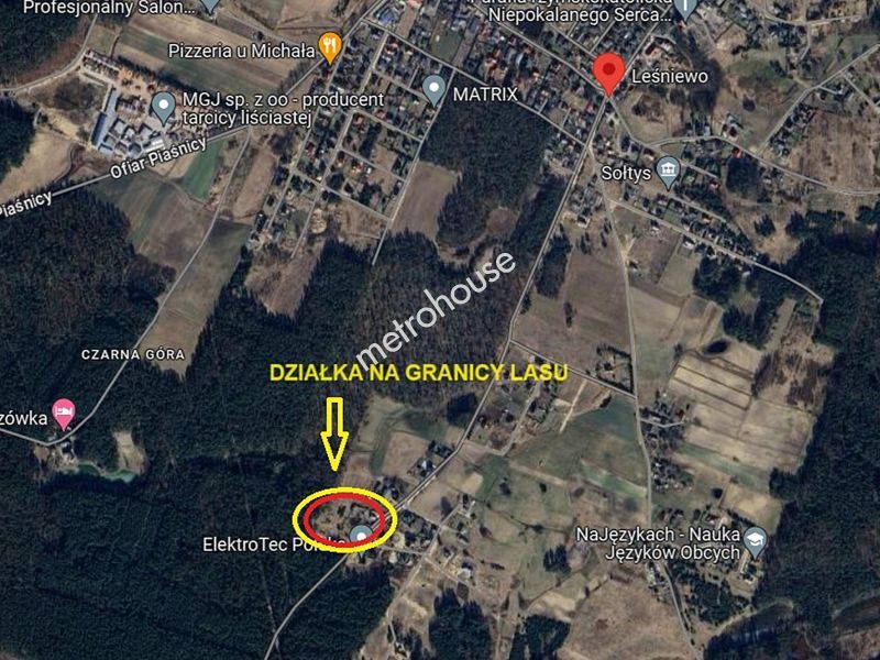 Działka na sprzedaż, Pucki, Leśniewo, Piaskowa