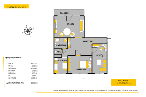 Sprzedaż Mieszkanie Szara, Siedlce, Gdańsk