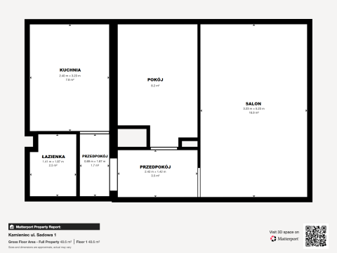 Sprzedaż Mieszkanie Sadowa, Kamieniec, pow. tarnogórski