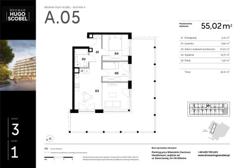 Sprzedaż Mieszkanie Szobiszowice, Gliwice