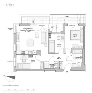 Sprzedaż Mieszkanie Kiełpinek, Gdańsk