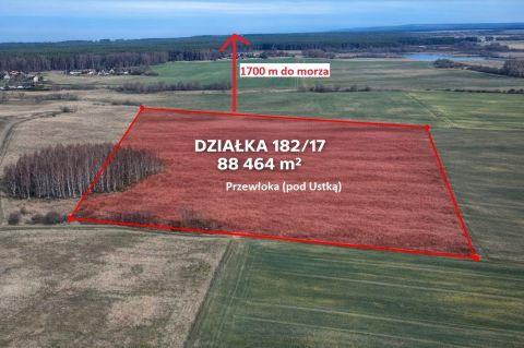 Sprzedaż Działka Dębowa, Przewłoka, pow. słupski